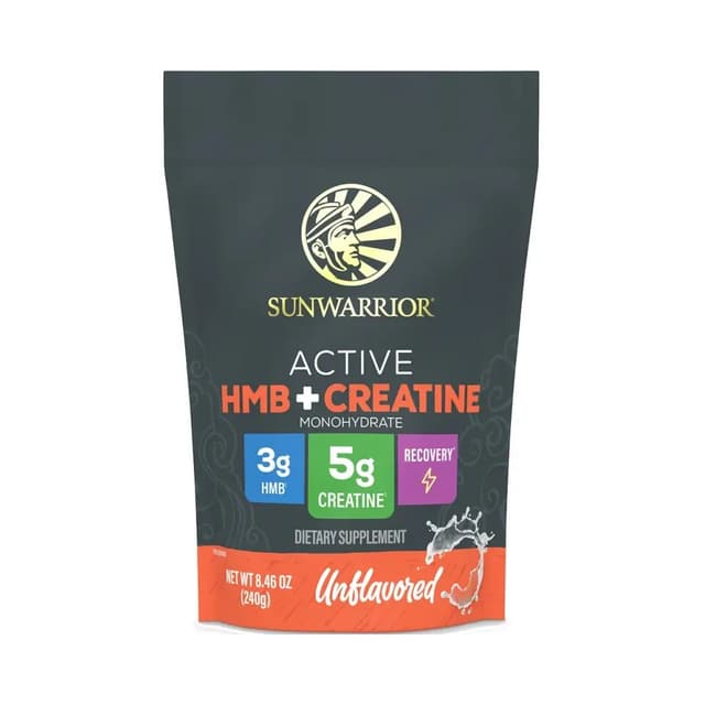 Sunwarrior - Active HMB och kreatin - Naturell, 8,46 oz – Sunwarrior