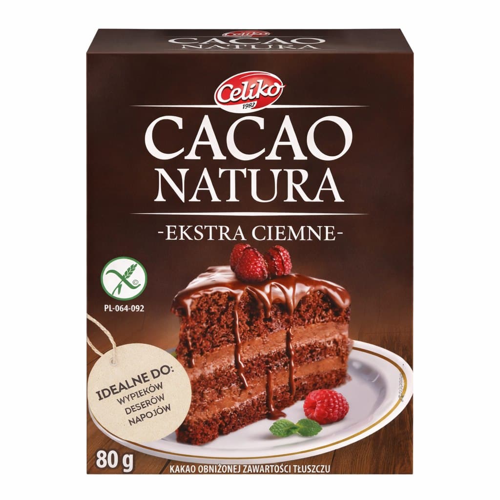 Celiko - Cacao Natura - 80g