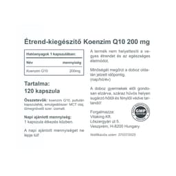Vitaking - Fermented Plant-Based Coenzyme Q10 - 120 Caps