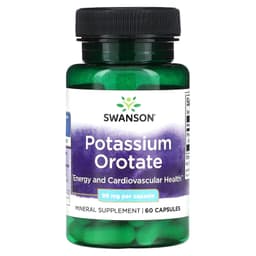 Swanson - Potassium Orotate - 60 Caps