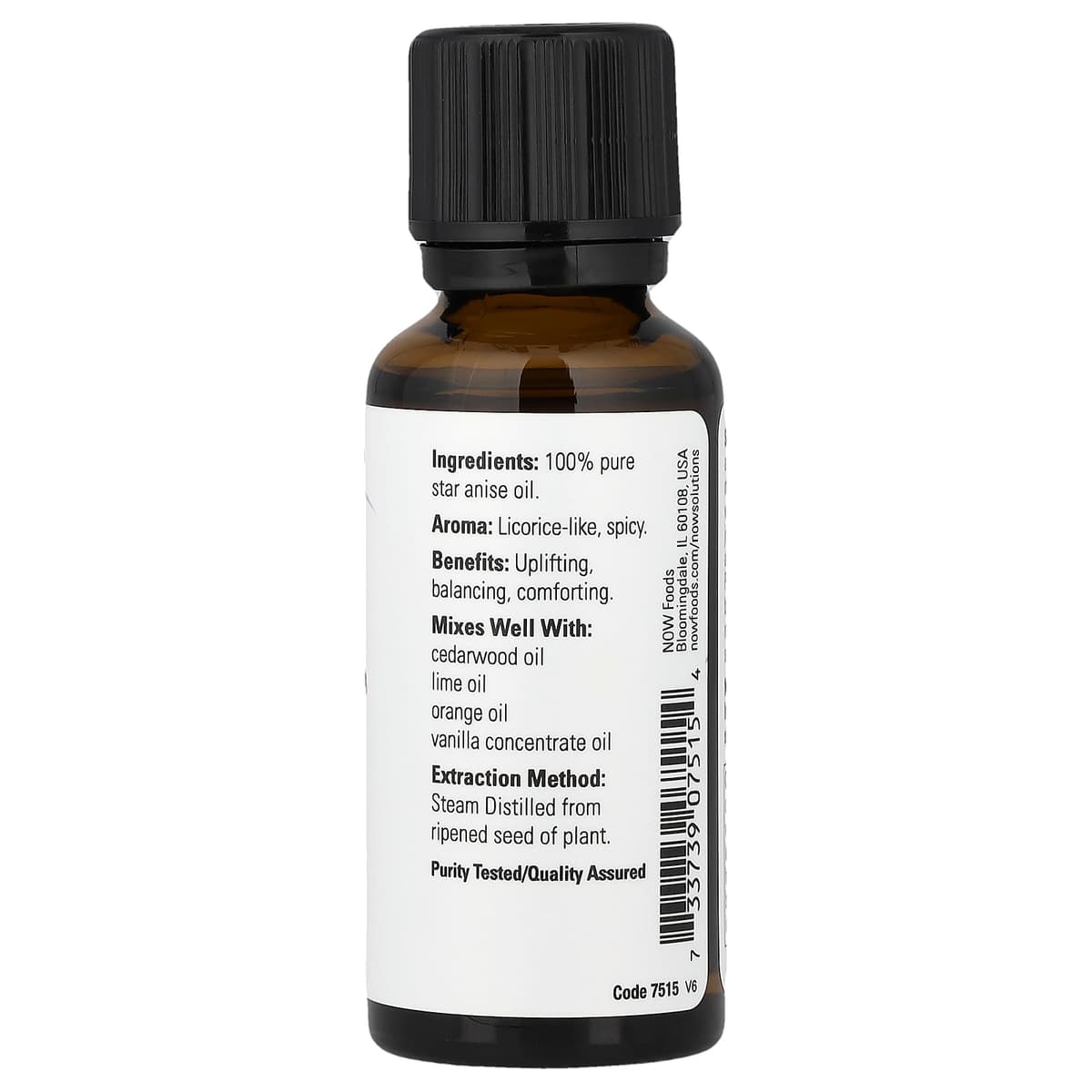 NOW Foods - Essential Oil, Anise Oil - 30ml
