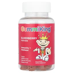Gummiking - Elderberry For Kids - 60 Gummies