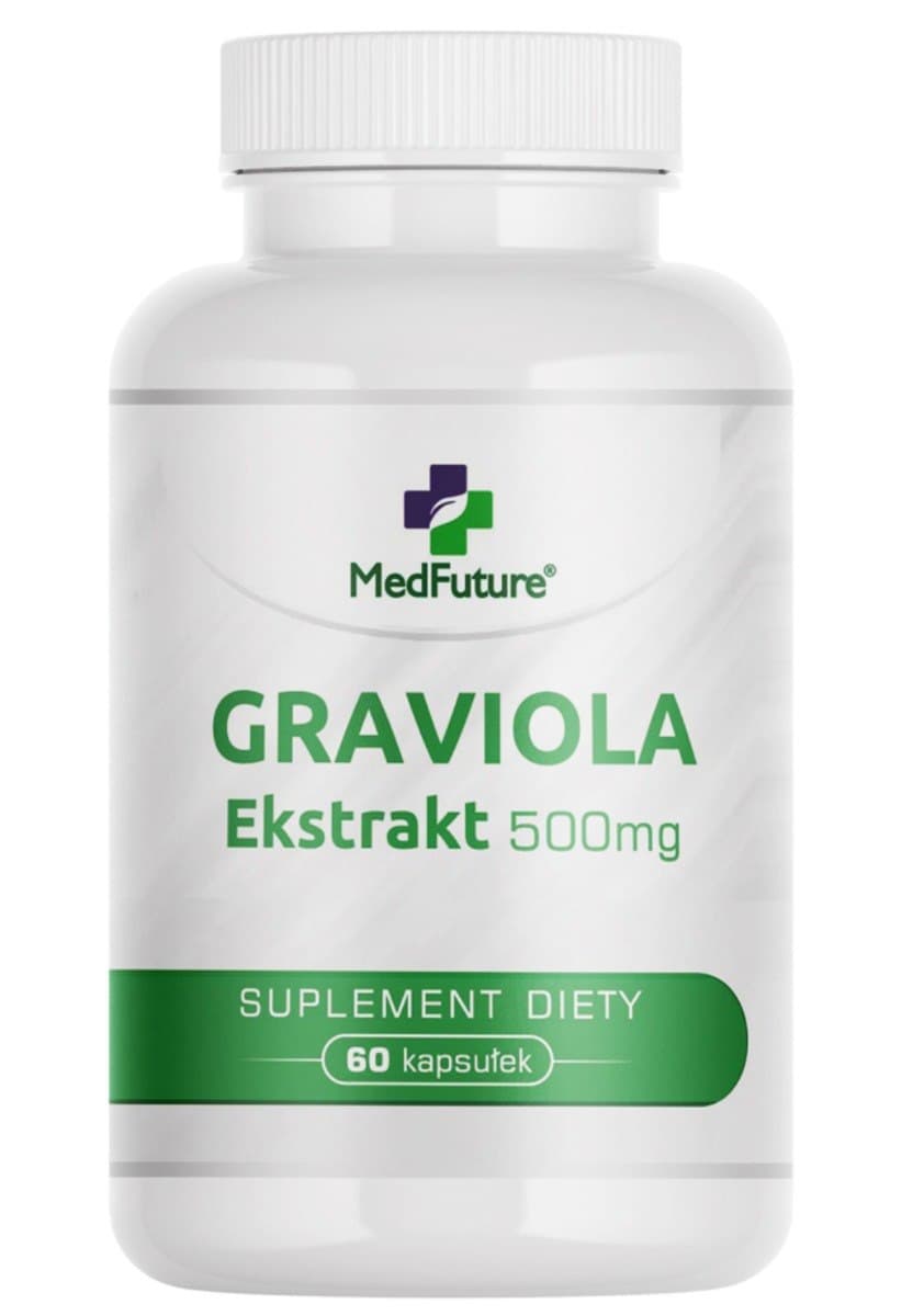 MedFuture - Graviola Extract - 60 Caps – MedFuture förpackning