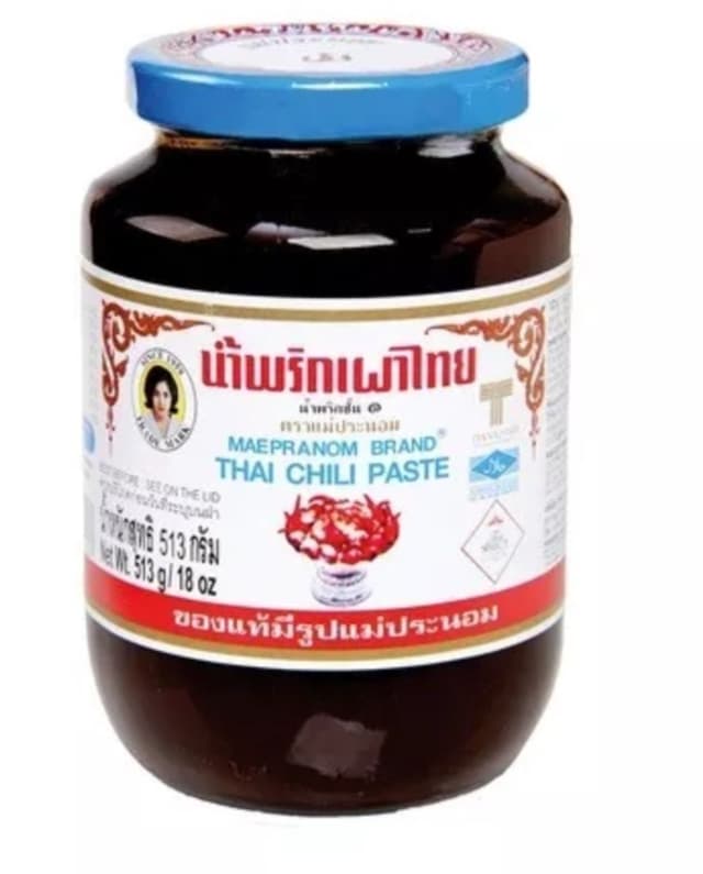 Maepranom - Thailandsk chilipasta - 513 g – Maepranom