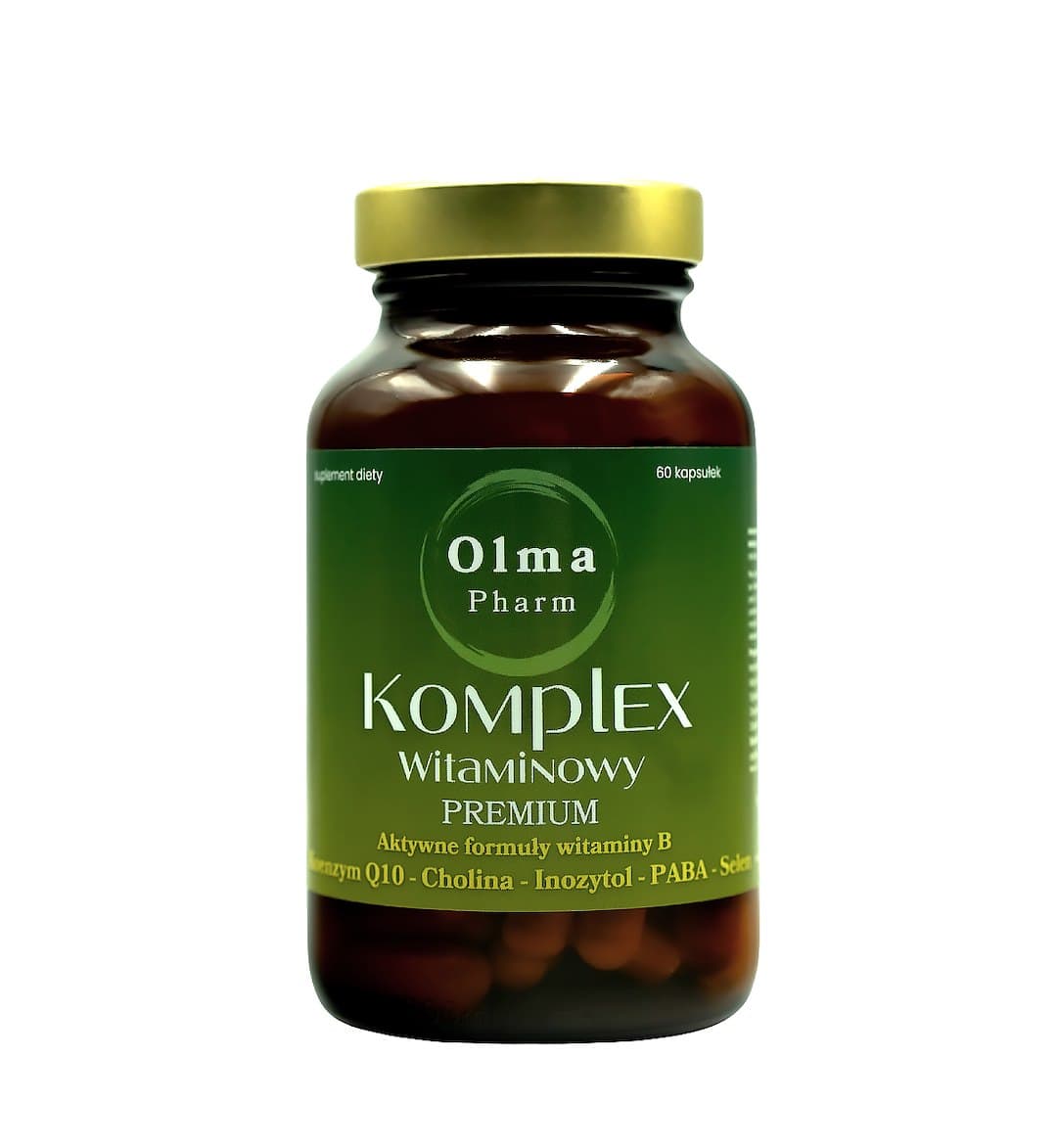 Olma Pharm - Vitamin Complex Premium - 60 Caps – Olma Pharm förpackning