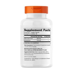 Doctor's Best - Benfotiamine 150 + Alpha-Lipoic Acid 300 - 60 Vcaps