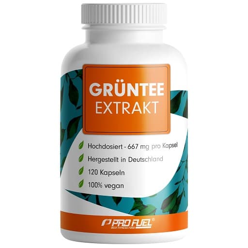 Profuel - Grøn te-ekstrakt - 120 kapsler – Profuel emballage