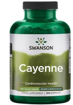 Swanson - Cayenne - 300 Kapselia
