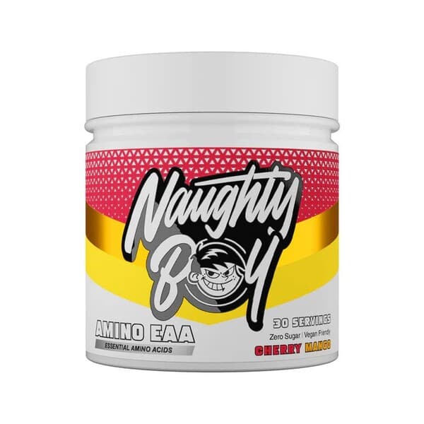 Naughty Boy - Amino EAA - Essential Amino Acids – Naughty Boy förpackning