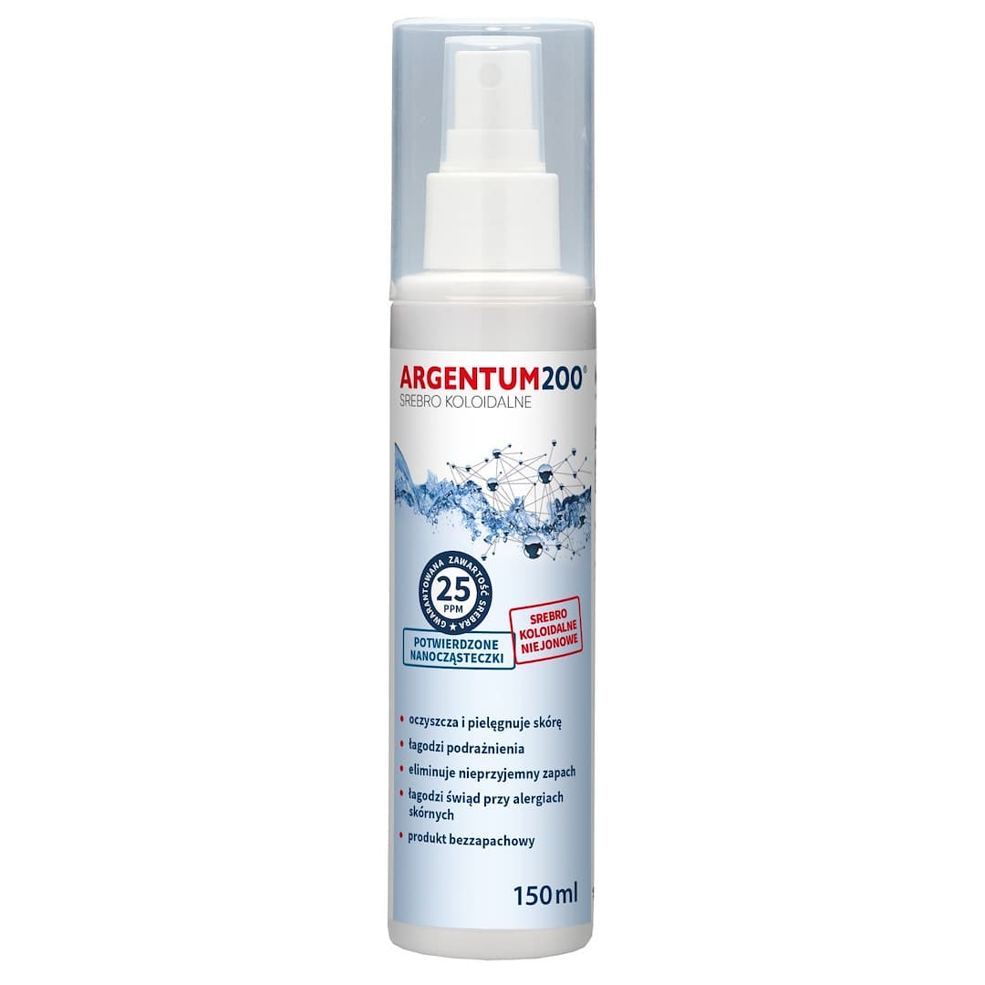Aura Herbals - Colloidal Silver 25 Ppm - 150ml – Aura Herbals förpackning