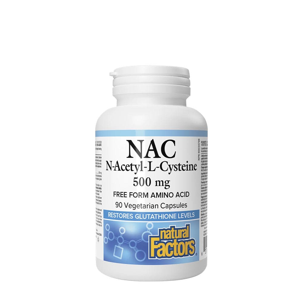 Natural Factors - N-Acetyl-L-Cysteine Amino Acid - 90 Caps