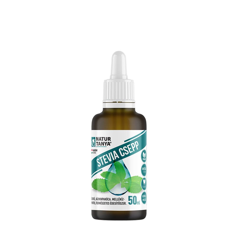 Natur Tanya - Stevia Drops Sweet Grass Jasmine - 50ml – Natur Tanya förpackning