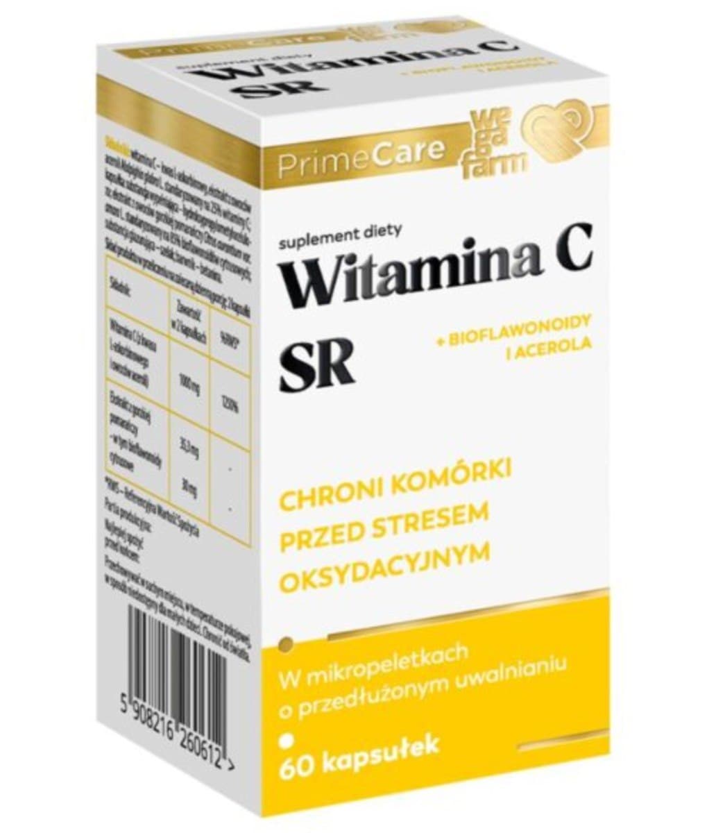 WegaFarm - Vitamin C SR – WegaFarm förpackning