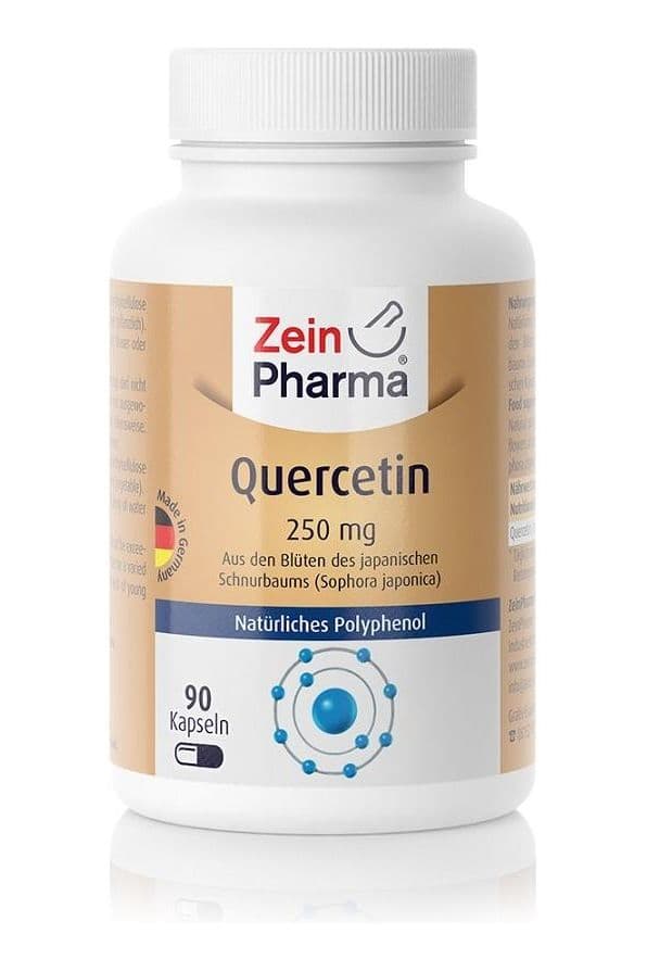 Zein Pharma - Quercetin - 90 Caps – Zein Pharma förpackning