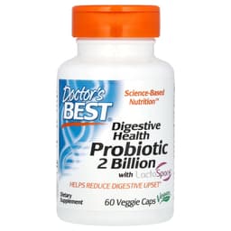 Doctor's Best - Digestive Health Probiotic - 60 Vcaps