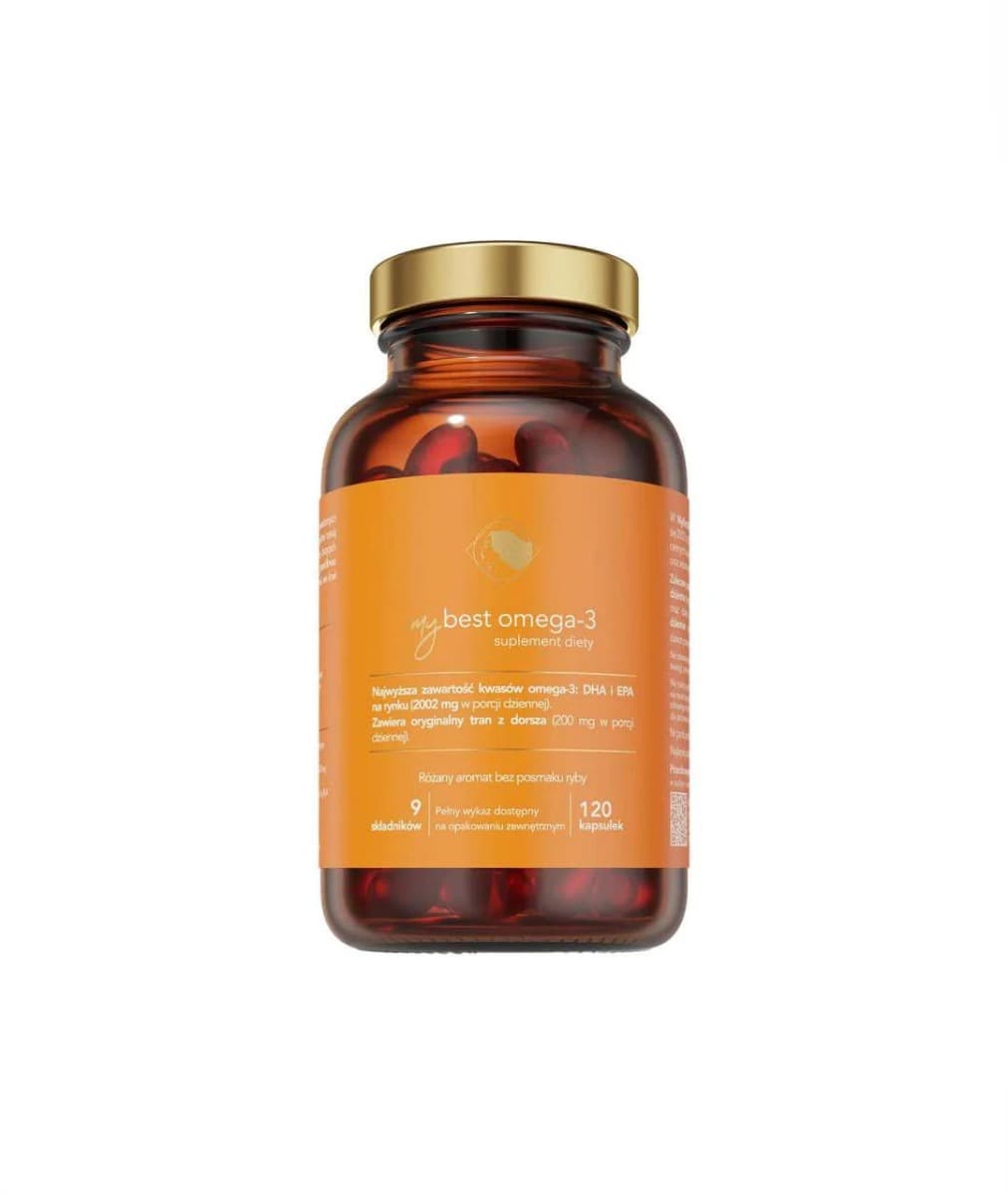 MyBestPharm - Best Omega-3 - 120 Caps – MyBestPharm förpackning