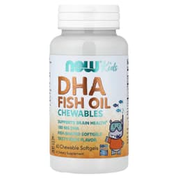 NOW Foods - DHA Kids Fish Oil Gummies 100mg - 60 Softgels