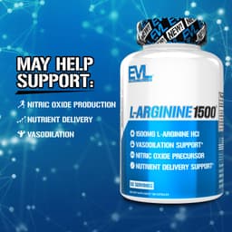 EVLution Nutrition - L-Arginine 1500 - 100 Caps