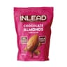 Inlead - Chokladöverdragna mandlar - Vit choklad och kokos, 100 g