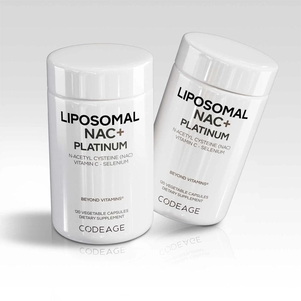 Codeage - Liposomal NAC+ Platinum - 120 Vegetable Capsules