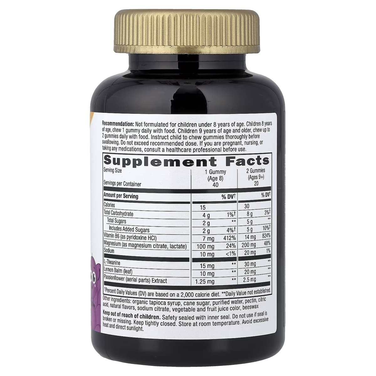 Nature'S Way - Kids Cool, Calm & Collected - 40 Gummies