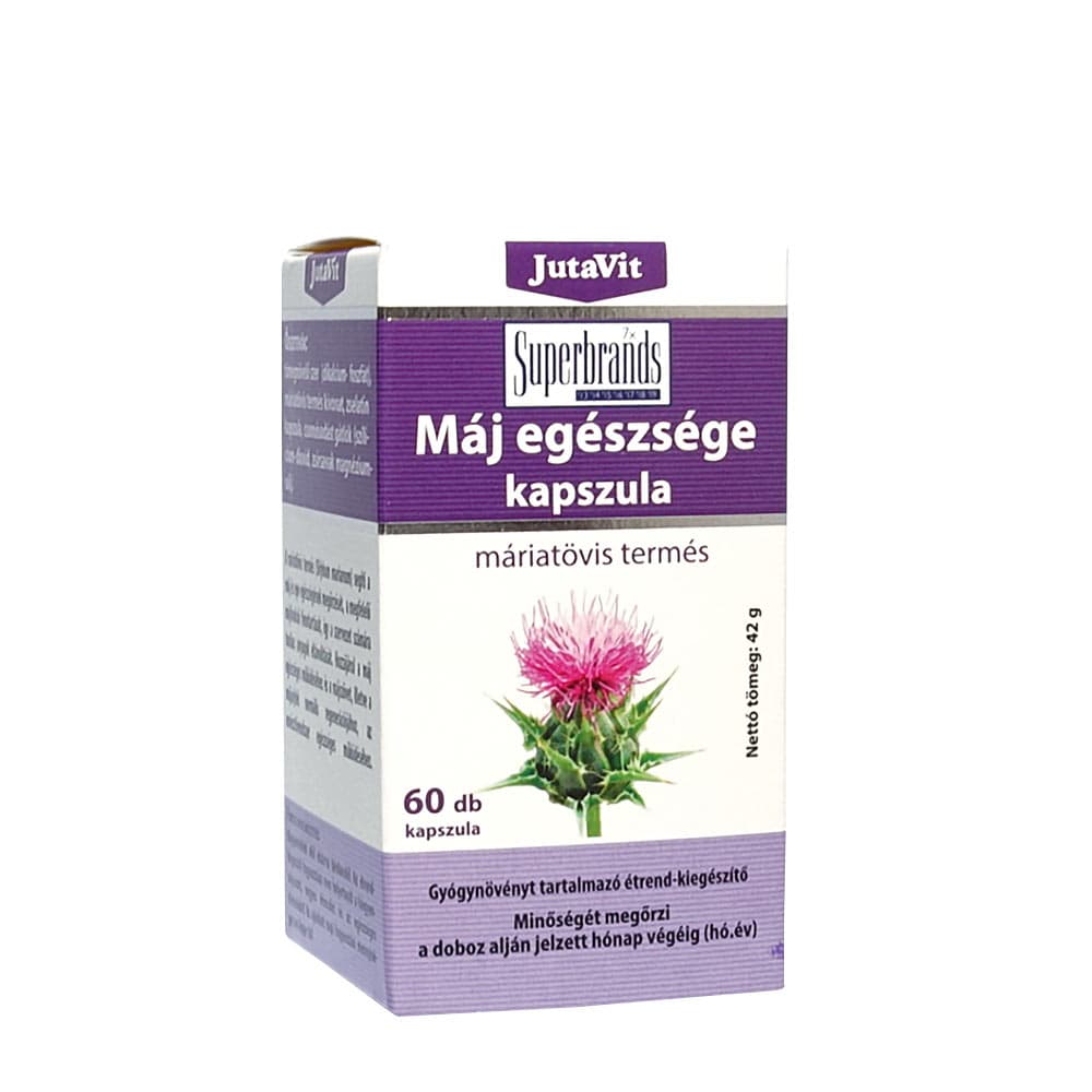 Jutavit - Liver Health Caps - 60 Caps – Jutavit förpackning