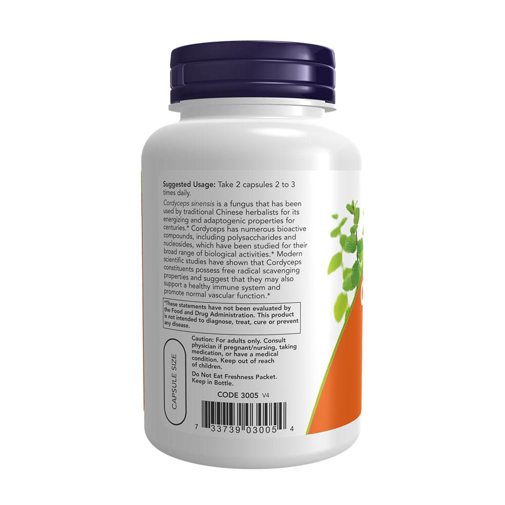 NOW Foods - Cordyceps - 90 Vcaps