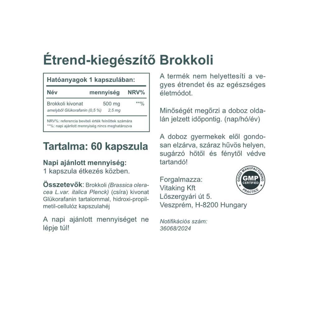 Vitaking - Sulforaphane From Broccoli - 60 Vcaps