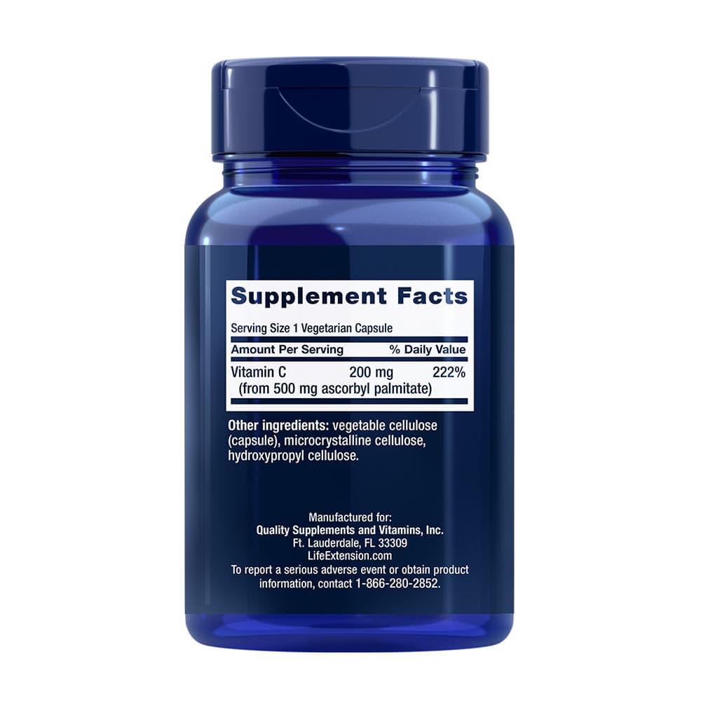 Life Extension - Ascorbyl Palmitate - 100 Vcaps