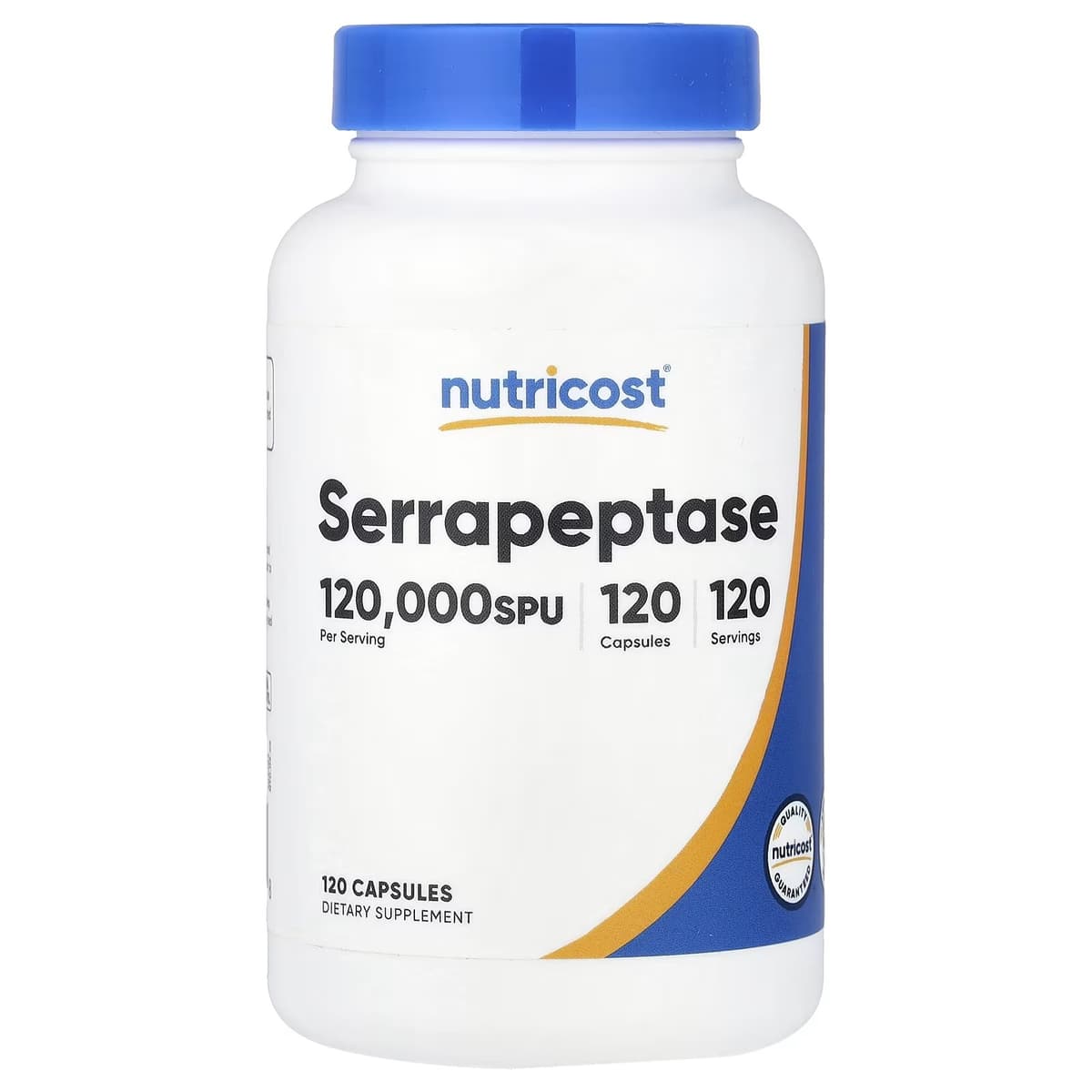 Nutricost - Serrapeptase - 120 Kapsler