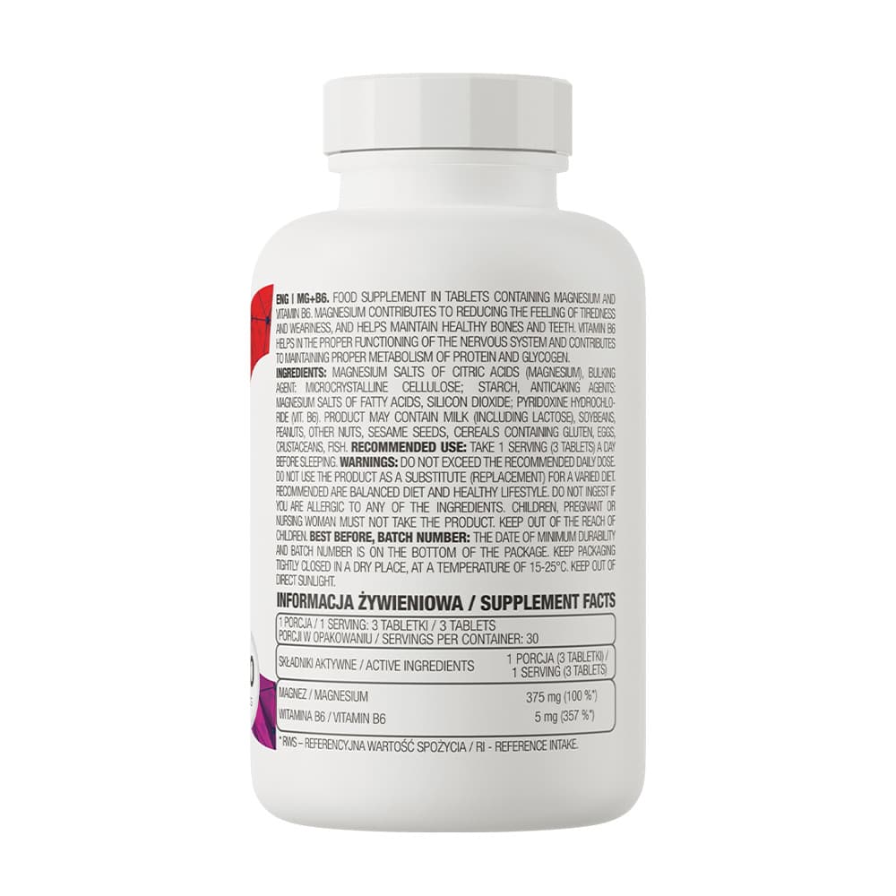 Ostrovit - Magnesium + B6 - 90 Tabs