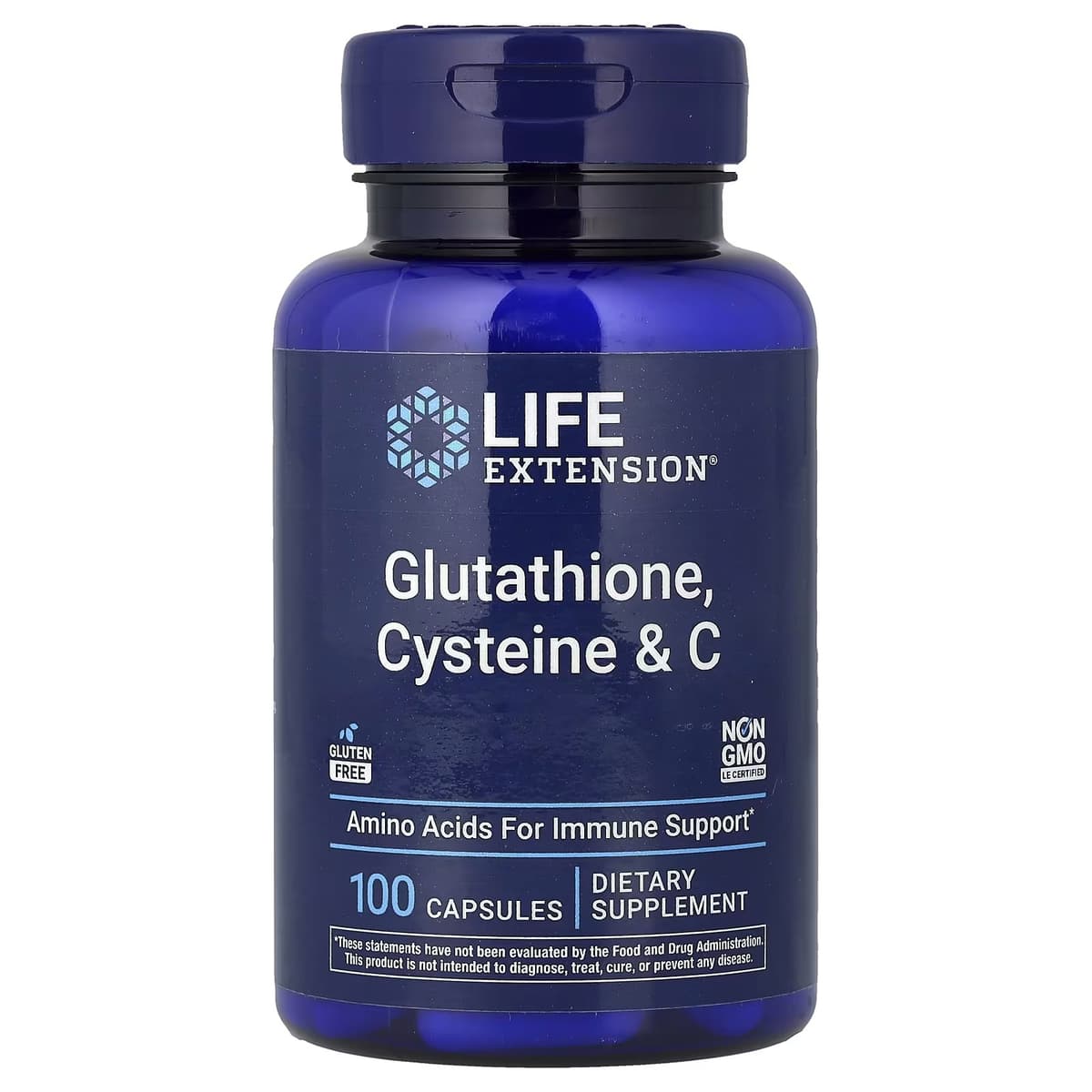 Life Extension - Glutathione, Cysteine & C - 100 Caps