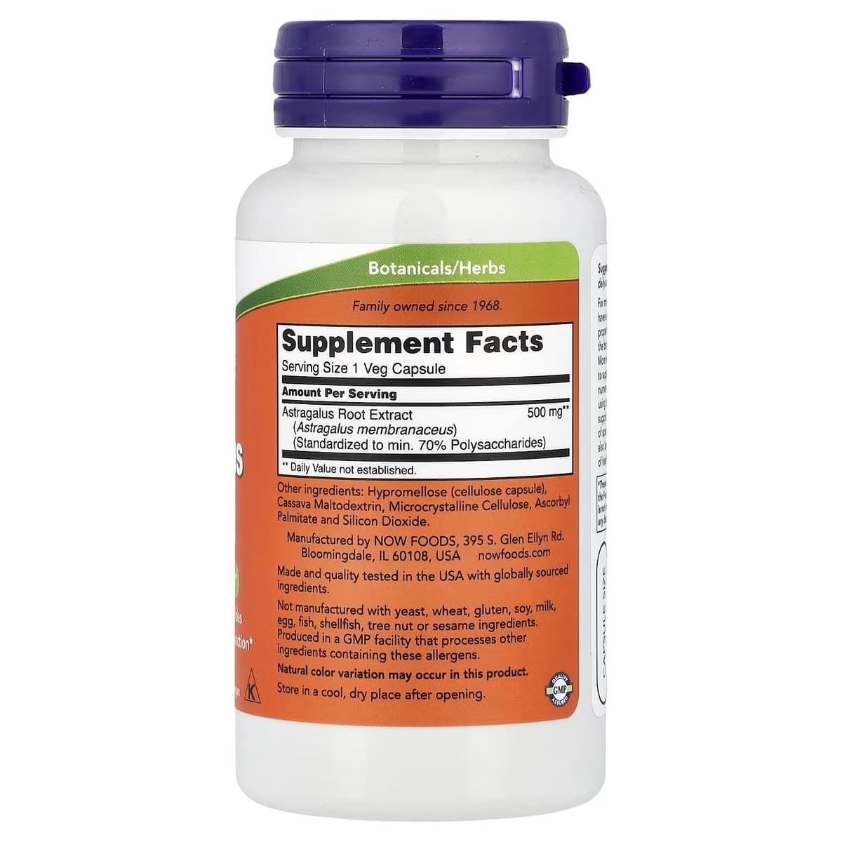 NOW Foods - Astragalus Extract - 90 Vcaps