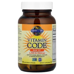 Garden Of Life - Vitamin Code Raw D3 - 60 Vcaps