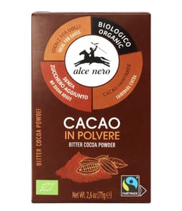 Alce Nero - Kitkerä kaakaojauhe - 73 g