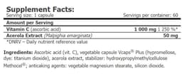 Amix - Provegan Vitamin C - 60 Caps