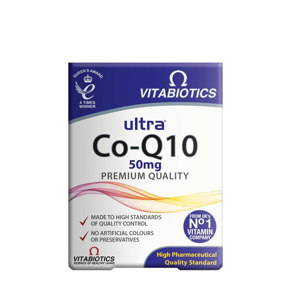 Vitabiotics - Ultra Co-Q10 – Vitabiotics förpackning