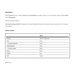 Vilgain - Sandwich Bread - 370g