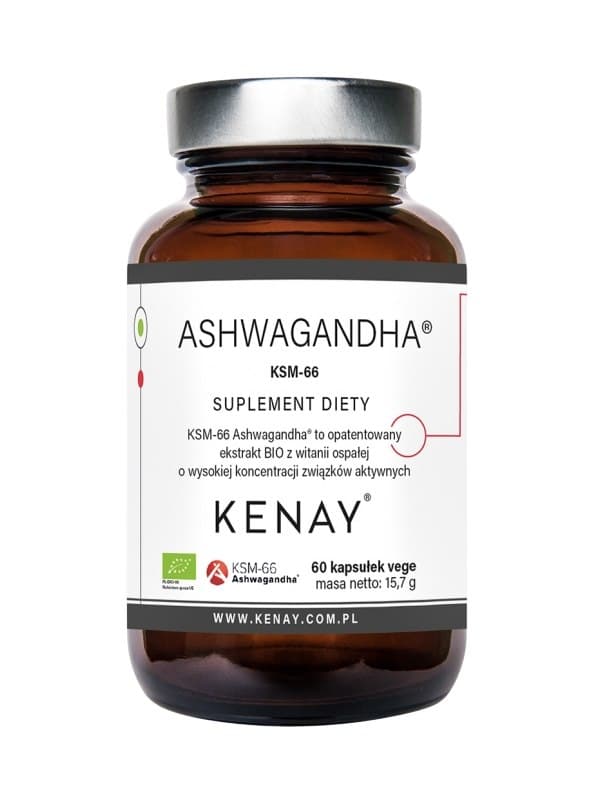 Kenay - Organic Ashwagandha KSM-66 – Kenay förpackning