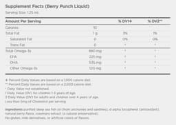 Nordic Naturals - Children'S DHA Xtra Fish Oil, 880mg Berry Punch - 60ml