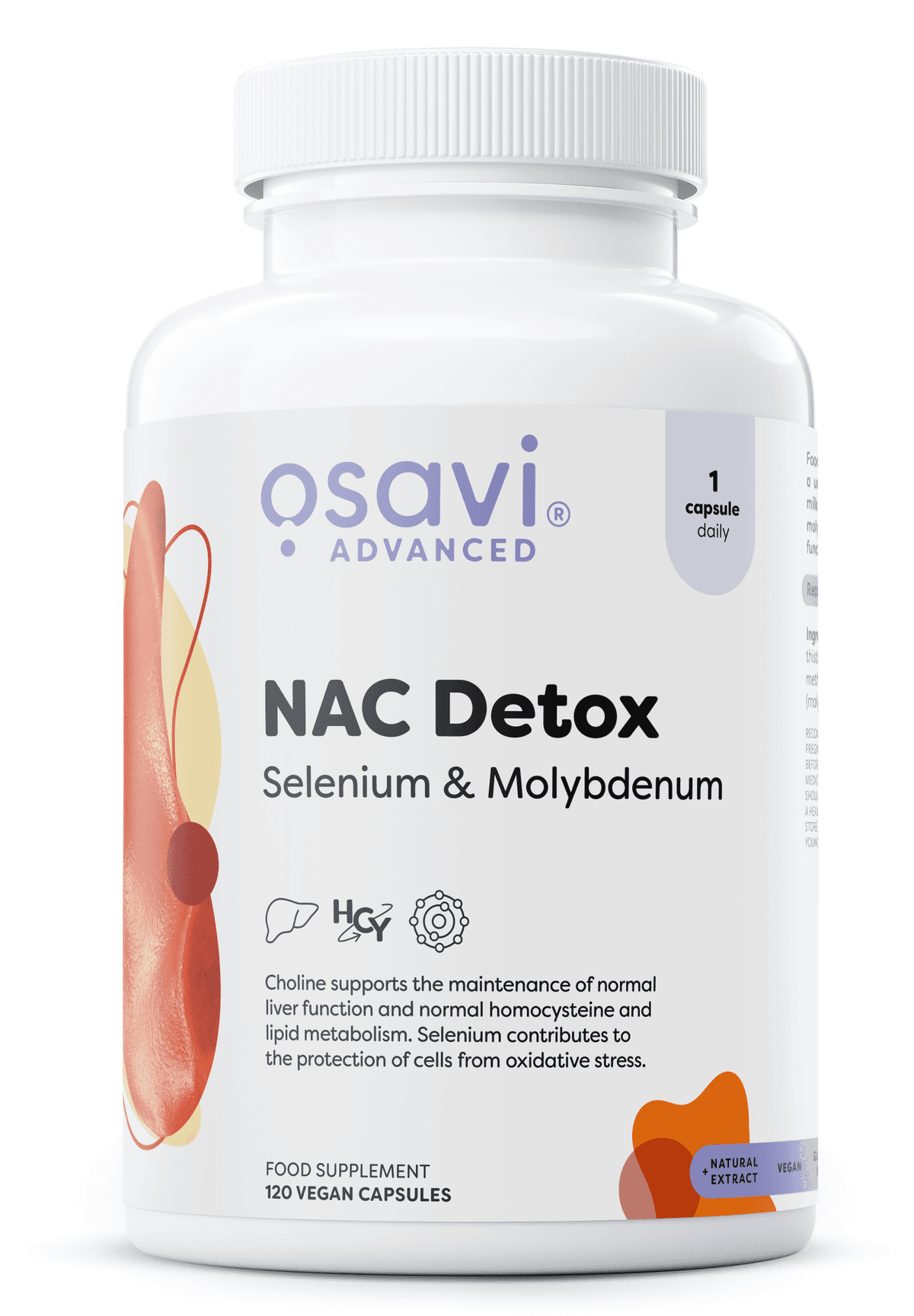 Osavi - NAC Detox, Selenium & Molybdenum – Osavi förpackning