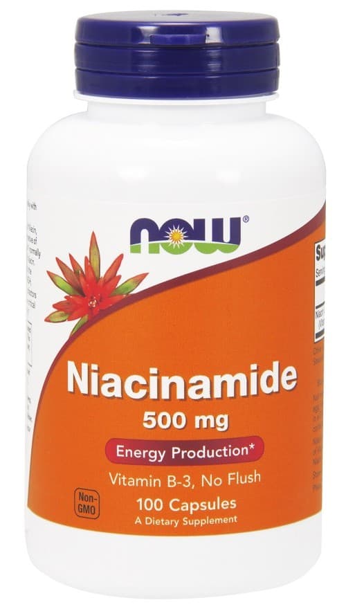 NOW Foods - Niacinamid - Vitamin B3 – NOW Foods emballage