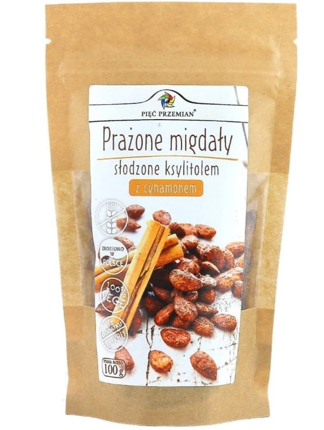 Pięć Przemian - Roasted Almonds with Xylitol – Pięć Przemian