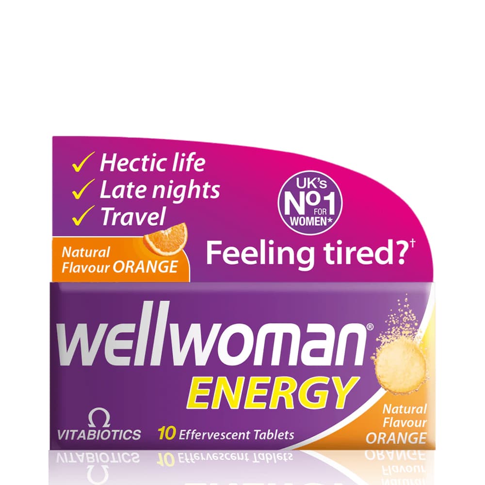 Vitabiotics - Wellwoman Energy, 10 Effervescent Tabs
