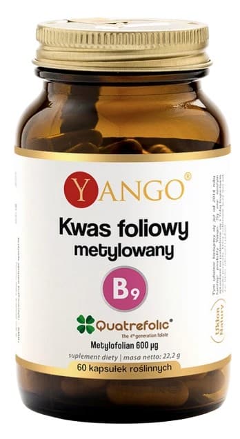 Yango - Methylated Folic Acid B9 - 60 vcaps