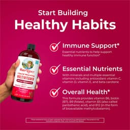 Maryruth'S Flydende Morgen Multivitamin - Hindbær - 946ml