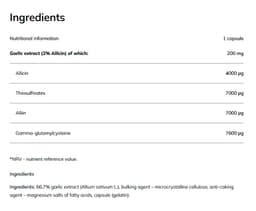 Olimp Labs - Garlicin Odorless Garlic Extract - 30 Caps