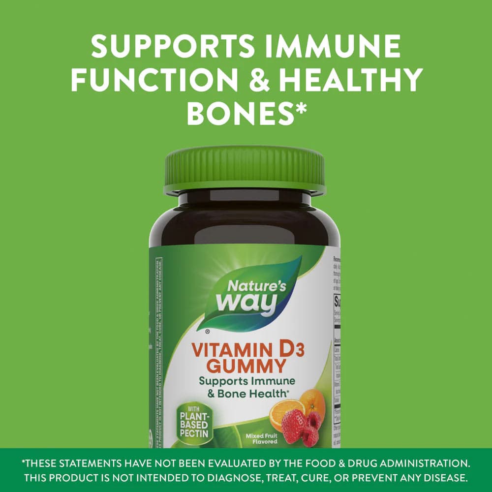 Nature'S Way - Vitamin D3 Gummier - 120 Gummier
