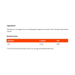 Gymbeam - Zinc Chelate Bisglycinate - 60 Caps