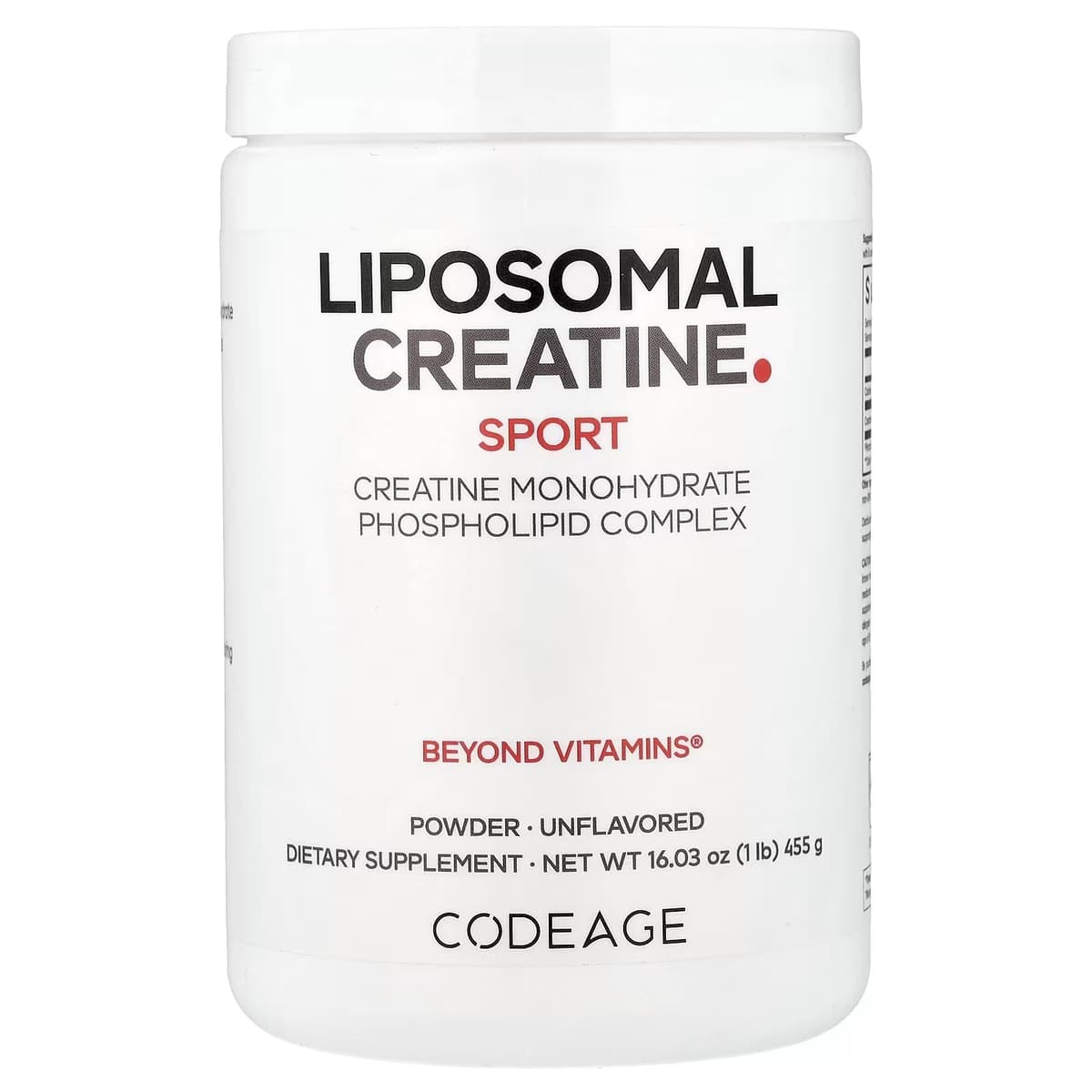 Codeage - Liposomal Creatine Sport - 455g